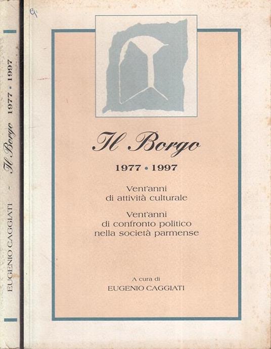 Il Borgo 1977/1997 Vent'anni Attività Culturale - copertina