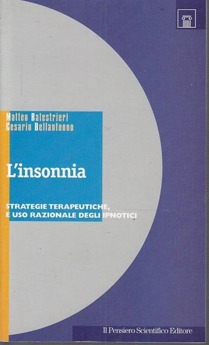 L' insonnia- Balestrieri Bellantuono - copertina