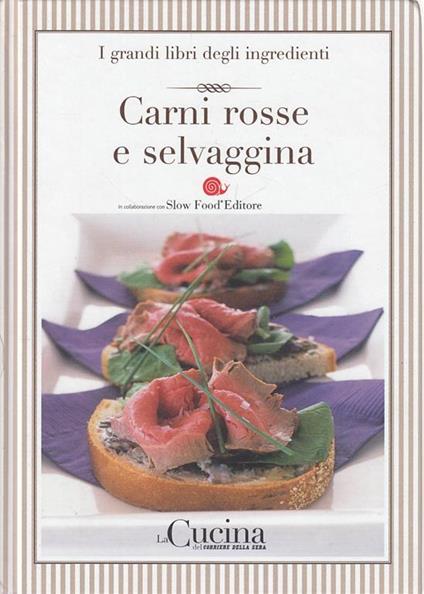 Grandi Libri Ingredienti N.13 Carni Rosse - copertina