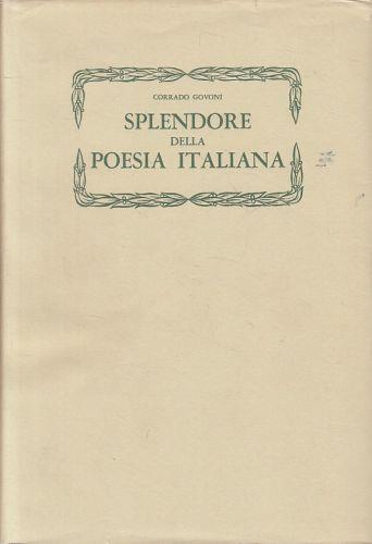 Splendore Della Poesia Italiana - Corrado Govoni - copertina