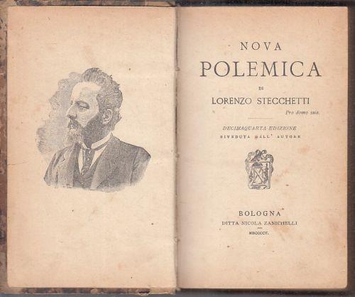 Nova Polemica - Lorenzo Stecchetti - copertina