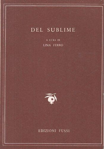 Del Sublime - Lina Ferro - copertina