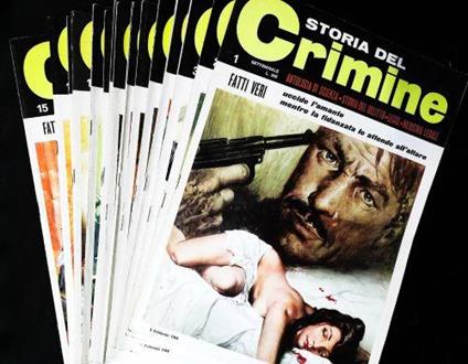 Lotto Riviste ""Storia Del Crimine"" Dal 1 Al 15 - - copertina