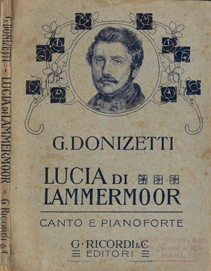 Lucia di Lammermoor - Gaetano Donizetti - copertina