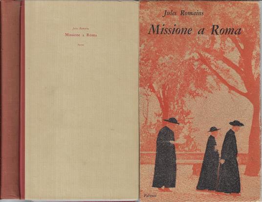 Missione a Roma - Jules Romains - copertina