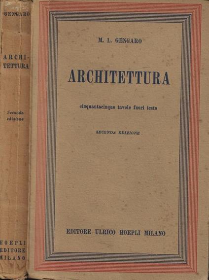 Architettura - Marialuisa Gennari - copertina