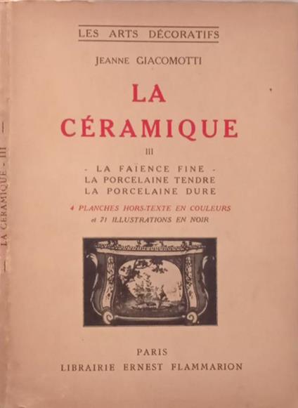 La Ceramique - Jeanne Giacomotti - copertina