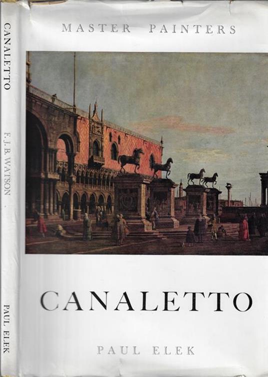 Canaletto - F. J. B. Watson - copertina