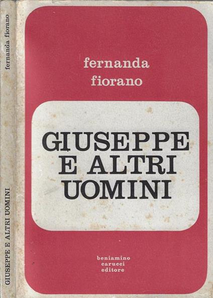 Giuseppe e altri uomini - Fernanda Fiorano - copertina