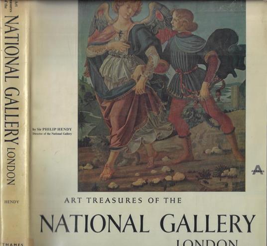 Art treasures of the national gallery of London - Philip Hendy - copertina