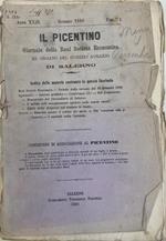 Il Piacentino Anno XXIII Gennaio 1880 Fasc. 1