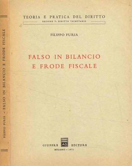 Falso in bilancio e frode fiscale - copertina