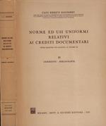 Norme ed usi uniformi relativi ai crediti documentari Vol. II
