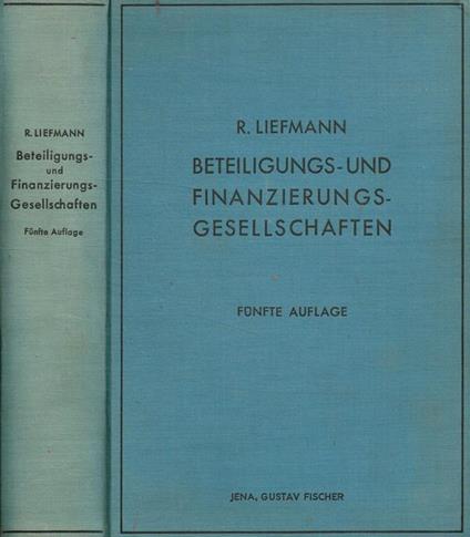 Beteiligungs und finanzierungsgesellschaften - copertina