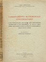 L' Ordinamento matrimoniale concordato