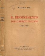 Il risorgimento dello spirito italiano