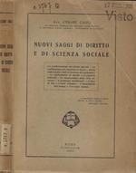 Nuovi saggi di diritto e di scienza sociale