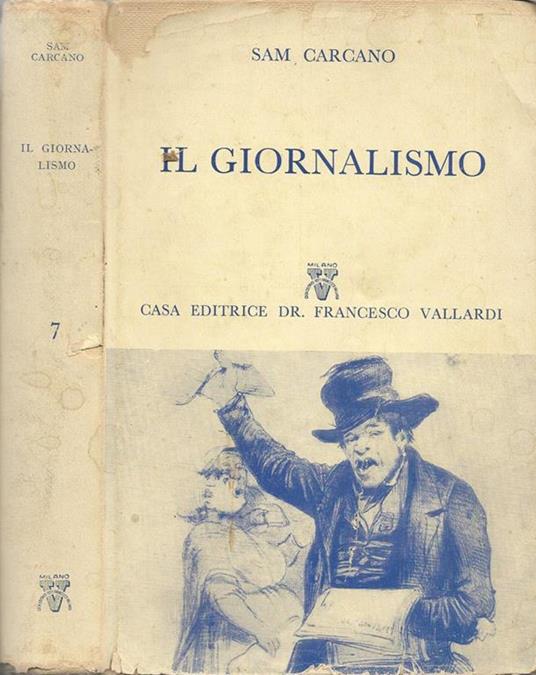 Il giornalismo - Sam Carcano - copertina