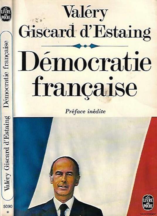 Democratie francese - Valéry Giscard d'Estaing - copertina