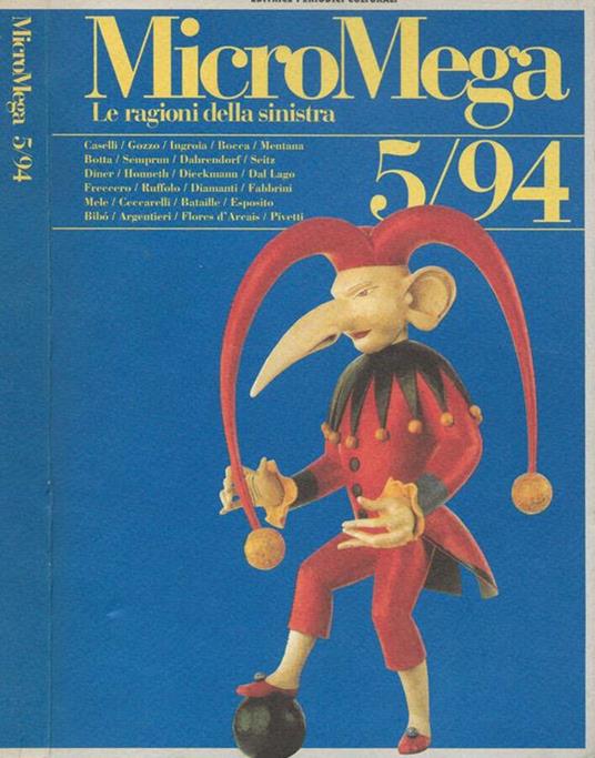 MicroMega 5/94 - copertina