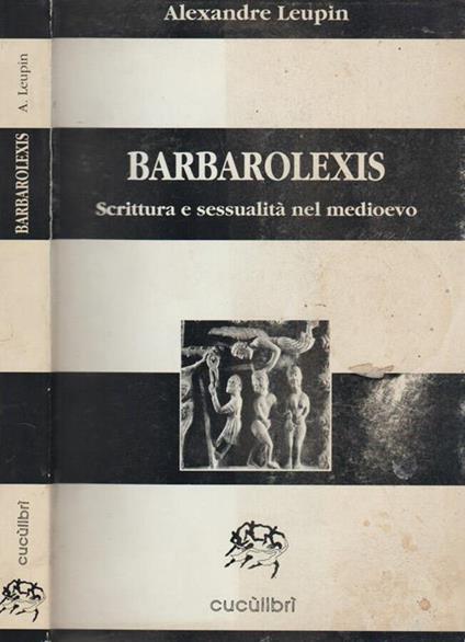 Barbarolexis - Ale Leupin - copertina