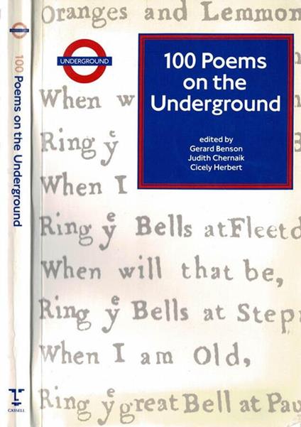 100 Poems on the Underground - copertina