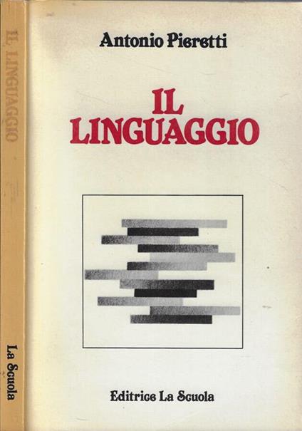Il  linguaggio - Antonio Pieretti - copertina