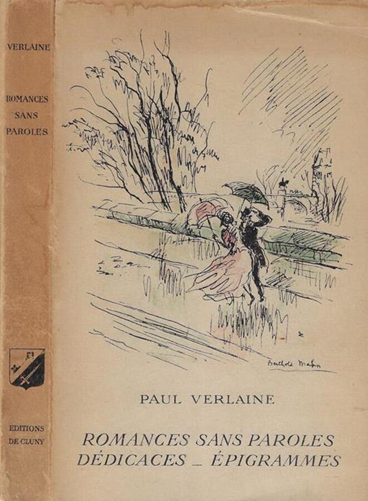 Romance sans paroles dédicaces - Paul Verlaine - copertina
