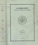 I  georgofili atti della accademia dei georgofili anno 1994