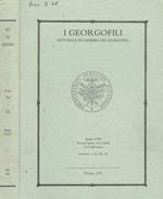 I  georgofili atti della accademia dei georgofili anno 1996, vol.XLIII, dispensa I-II-III-IV