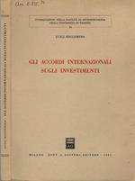 Gli  accordi internazionali sugli investimenti