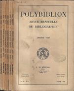 Polybiblion revue mensuelle de bibliographie tome 195 janvier juin 1939