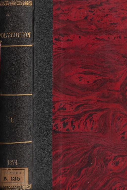 Polybiblion revue bibliographique universelle tome 12 1874 - copertina