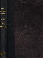 The  Westminster review. July and october 1875, new series vol. XLVIII