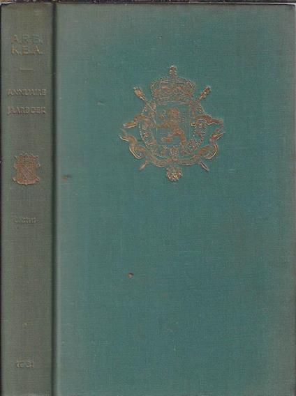 Academie Royale de Belgique annuaire pour 1961 Vol. CXXVII - copertina