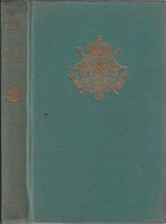 Academie Royale de Belgique annuaire pour 1959 Vol. CXXV - copertina