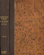 Academie royale de Belgique. Bulletins de la classe des lettres et des sciences morales et politiques. 1919