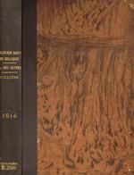 Academie Royale de Belgique. Bulletins de la classe des lettres et des sciences morales et politiques et de la classe des beaux-arts. 1914