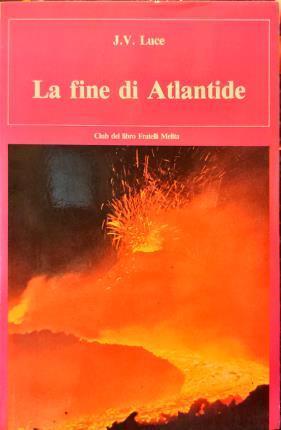 La  fine di Atlantide - J. V. Luce - copertina