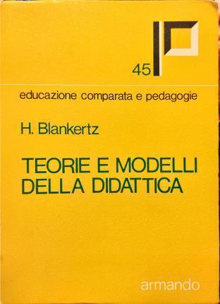 Teorie e modelli della didattica - copertina