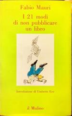 I  21 modi di non pubblicare un libro