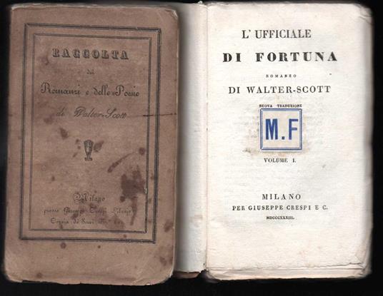 L' officiale di fortuna Nuova traduzione - Walter Scott - copertina