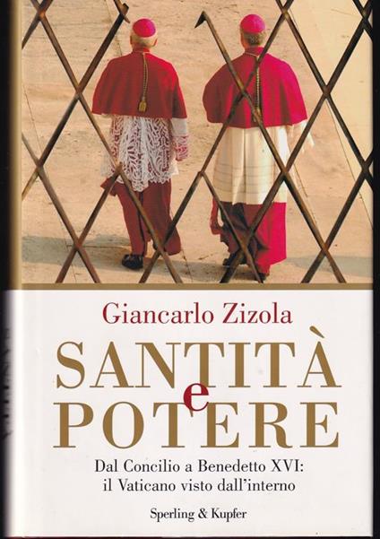 Santità e potere - Giancarlo Zizola - copertina