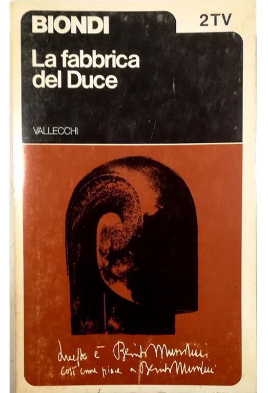 La  fabbrica del Duce - Dino Biondi - copertina