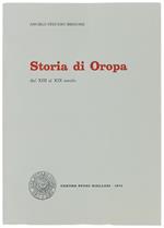 Storia Di Oropa Dal Xiii Al Xix Secolo