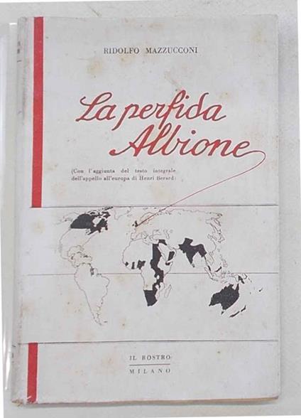 La perfida Albione - Ridolfo Mazzucconi - copertina