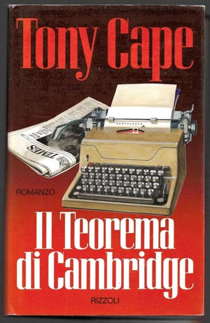 Il Teorema di Cambridge - Tony Cape - copertina