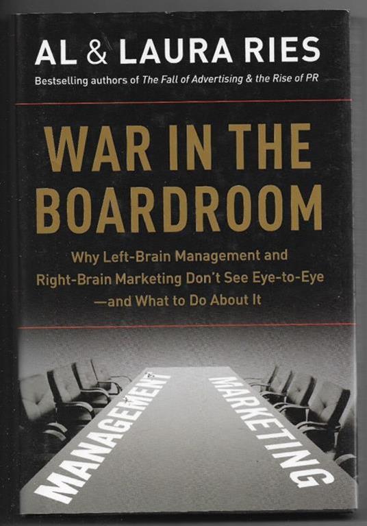 War in the boardroom - copertina