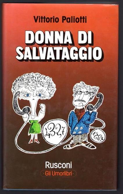 Donna di salvataggio - Vittorio Paliotti - copertina