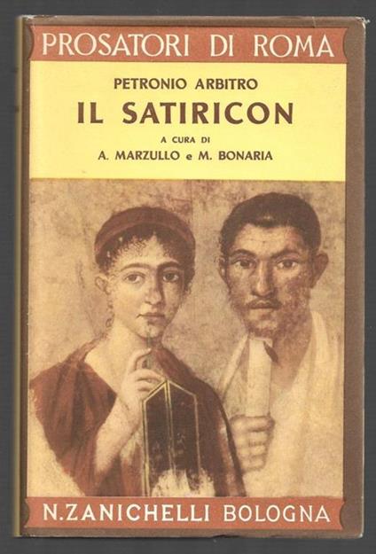 Il Satiricon - Arbitro Petronio - copertina